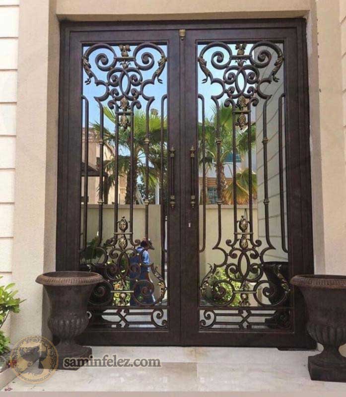 درب لابی آپارتمان اورِلیان کد SL-010